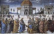 Pietro Perugino Christian kingdom of heaven will be the key to St. Peter's oil painting